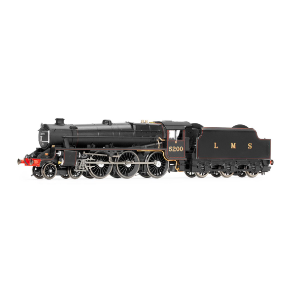 Hornby OO Gauge R30224 LMS Stanier 5MT Black 5 4 6 0 5200