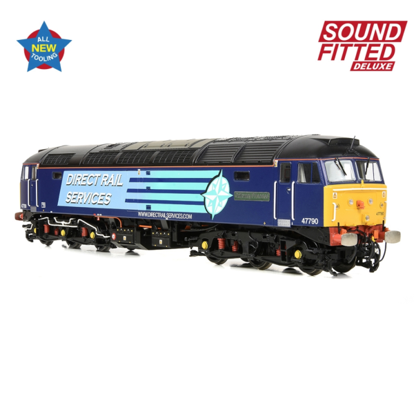 Class 47/7 47790 'Galloway Princess' DRS Compass (Original) Sound Fitted De Luxe