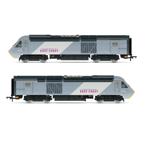 Hornby OO Gauge R30099 East Coast Trains Class 43 HST Train Pack