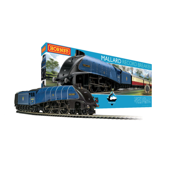 Hornby mallard passenger train set store