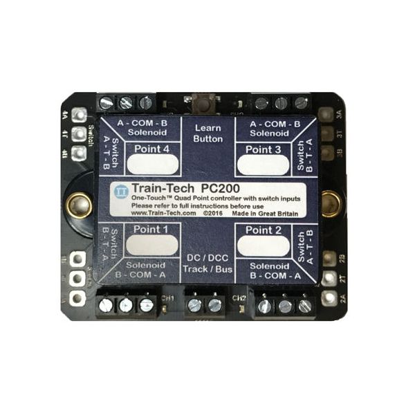 Quad Point DCC Controller Quad Point DCC Controller