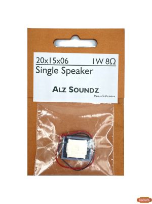 Alz Soundz 20mm x 15mm  x 6mm 1 Watt 8 Ohm Speaker