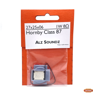 Alz Soundz 27mm x 25mm x 7mm Speaker (Designed for Hornby Class 87)