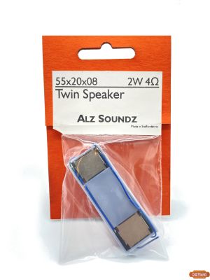 ALZ55X20X07 Alz Soundz 55mmx20mmx7mm Twin Speaker