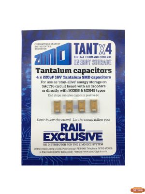 TANTX4 CAPACITORS 4 X 220MF