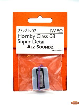 ALZ27X21X7 Alz Soundz Speaker 8 Ohm 1 Watt (Designed to fit Hornby Class 08 Super Detail)