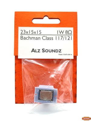 ALZ23X15X15 Alz Soundz 25mmx15mm x15mm Bachmann Class 117/121 Speaker 