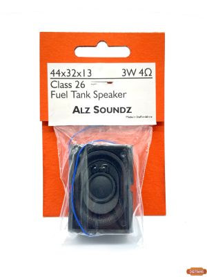 Alz Soundz Class 26 Fuel Tank Speaker 44mm x 32mm x 13mm