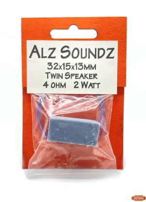 ALZ32X15X13 Alz Soundz Speaker 4 Ohms Twin Speaker