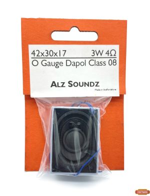 ALZ42X30X17 42mm x 30mm  x 17mm 3 Watt  4 Ohm Speaker 