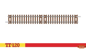 Hornby TT Gauge TT8037 Extended Half Straight Track