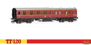 Hornby TT4009A TT Gauge LMS 57' Brake Third, 5832