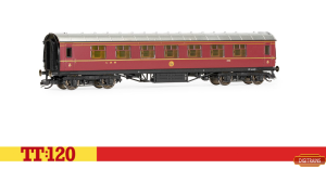 Hornby TT4008 TT Gauge LMS 57' Corridor Third