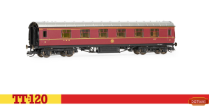 Hornby TT4007 TT Gauge LMS, 57' Corridor First, 1062 