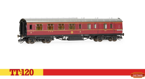 Hornby TT4009 TT Gauge LMS 57' Brake Third, 5619