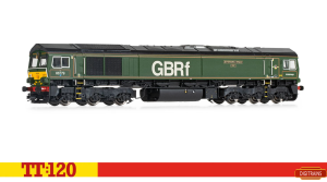 Hornby TT Gauge TT3018M GBRf, Class 66, Co-Co, 66779, 'Evening Star'